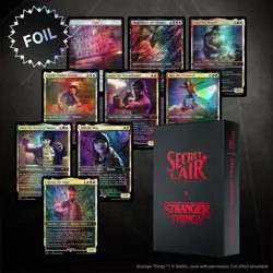 MTG Secret Lair X Stranger Things FOIL Edition New Sealed - Image 1