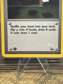 Pokemon 1st Edition Gambler Trainer 60/62 Base Set NM Vintage WOTC - Image 2