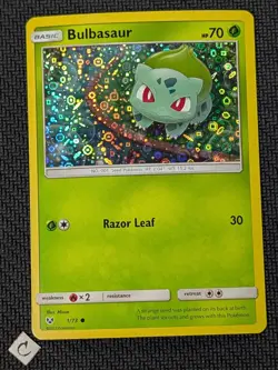 Bulbasaur 1/73 - Shining Legends General Mills Promo Holo Pokemon TCG NM - Image 1