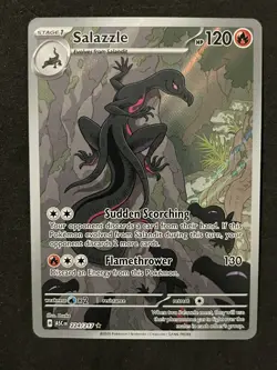 Salazzle Illustration Rare 224/217 Pokemon Ascended Heroes English IR NM - Image 1