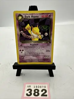 Pokemon TCG Dark Hypno Team Rocket 9/82 Holo Unlimited Holo Rare HP - Image 2
