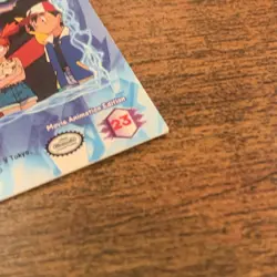 Pokemon Topps Blue Logo The Movie 2000 1st Print #23 Prophecy Of The Future LP - Image 3