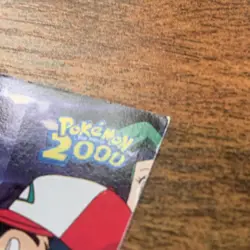 Pokemon Topps Blue Logo The Movie 2000 1st Print #23 Prophecy Of The Future LP - Image 4