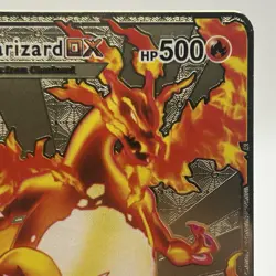 Charizard DX 52/100 Gold Metal Pokemon Card Max Wildfire HP500 - Image 3