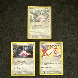 Pokemon TCG 2004 Lot - Latios x2, Latias ex trainer kit 1 - Image 1