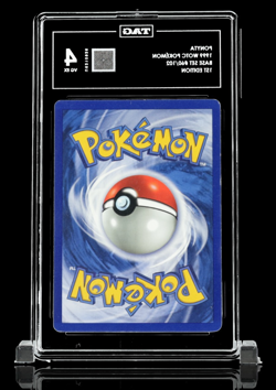 1st Edition Ponyta 1999 WOTC Pokemon Base Set #60/102 Shadowless TAG 4 VG/EX - Image 3