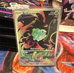 Pokemon Bulbasaur Full Art Regular 1/132 Me01 Mega Evolution 80 HP Bind Down - Image 1