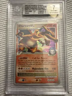 Pokemon Charizard G LV.X Diamond and Pearl DP45 - Image 2