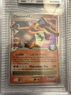 Pokemon Charizard G LV.X Diamond and Pearl DP45 - Image 5