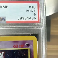 Pokemon TCG Mewtwo Base Set 2 10/130 Holo Rare PSA 9 Wizards of the Coast - Image 4