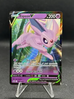 2019-2023 Pokemon SWSH Black Star Promos Sylveon V #SWSH202 - Image 1