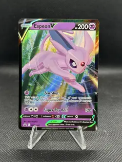 2019-2023 Pokemon SWSH Black Star Promos Sylveon V #SWSH202 - Image 2