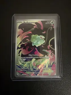 Pokemon Bulbasaur Illustration Rare Holo 133/132 Me01 Mega Evolution 80 HP - Image 1