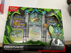 Pokemon TCG Ogerpon ex Premium Collection Box Factory Sealed - Image 1