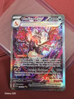 Charizard ex 234/091 from the Paldean Fates expansion of the Pokemon - Image 1