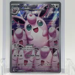 Pokemon TCG Phantasmal Flames Wigglytuff #105/094 Illustration Rare NM - Image 1