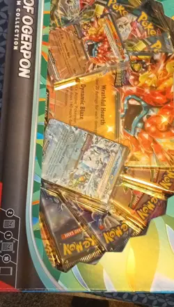 Pokemon Masks of Ogerpon Premium Collection Box Ogerpon Exclusive Booster 2024 - Image 1