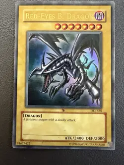 Yu-Gi-Oh! Red-Eyes B. Dragon SDJ-001 – Starter Deck Joey - Image 1