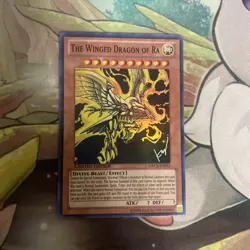 The Winged Dragon of Ra Ultra Rare ORCS-ENSE2 Order of Chaos Limited Edition - Image 1