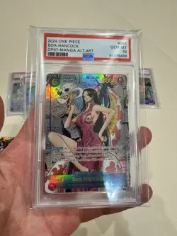 One Piece Boa Hancock (051) Parallel Manga OP07-051 Replica PSA 10 Style Proxy - Image 5