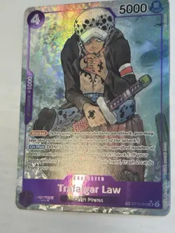ST10-010 Trafalgar Law One Piece Card Game OP07 Treasure Rare English Gradeable! - Image 2