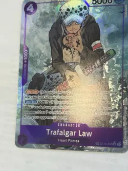ST10-010 Trafalgar Law One Piece Card Game OP07 Treasure Rare English Gradeable! - Image 3