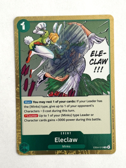 One Piece TCG Eleclaw EB04-019 Foil R The Azure Sea's Seven - Image 1