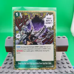 Demon Aura Nine Sword Style Asura Blades Drawn... R OP12-037 One Piece TCG - Image 1