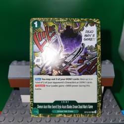 Demon Aura Nine Sword Style Asura Blades Drawn... R OP12-037 One Piece TCG - Image 3