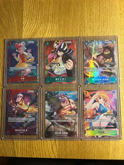 One Piece Chinese Card Game Championship 25-26 Autumn Prize Set of 6pcs Combo - Image 1