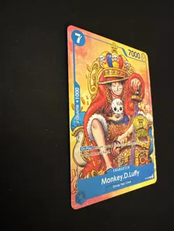 One Piece Monkey.D.Luffy 2nd Anniversary Stamped Promo P-043 NM - Image 2