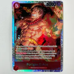 Portgas.D.Ace ST15-005 Starter Deck 15: RED Edward.Newgate One Piece - NM Foil - Image 1