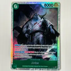 Jinbe OP11-031 A Fist of Divine Speed One Piece - English Near Mint Foil - Image 1