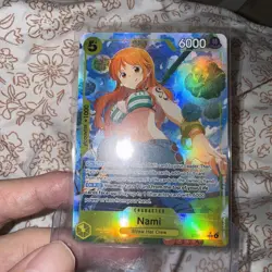 One Piece Nami SR Alt Art EB03-053 English NM-Mint Heroines gradable - Image 2