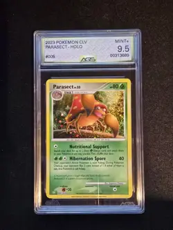 Pokemon Parasect 005/034 (2023) Trading Card Game Classic Holo AGS MINT+ 9.5 - Image 1