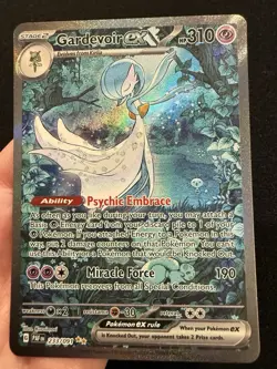 Pokemon Gardevoir EX TCG Scarlet & Violet Paldean Fates Card 233/091 - Image 2