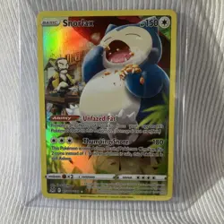 Pokemon TCG Snorlax Lost Origin Trainer Gallery Holo Ultra Rare Card TG10/TG30 - Image 2