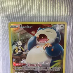 Pokemon TCG Snorlax Lost Origin Trainer Gallery Holo Ultra Rare Card TG10/TG30 - Image 3