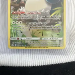 Pokemon TCG Snorlax Lost Origin Trainer Gallery Holo Ultra Rare Card TG10/TG30 - Image 4
