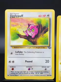 Pikachu, Eevee, Jigglypuff - Jungle - lot of 3 cards PokemonTCG - Image 2
