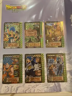 Carte Dragon Ball Super Hero Carddass Premium Set Edition Card Jump Fiesta Broly - Image 1