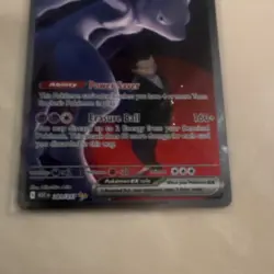 Pokemon Team Rocket's Mewtwo EX 280 HP Foil Psychic Card 281/217 - Image 5