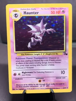 Pokemon TCG Fossil Set Holo Rare Lot of 3 Cards VTG 1999 WOTC - Image 2