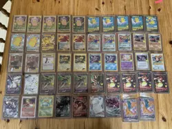 Pokemon Card Bundle Holo Rare Pikachu Charizard - Image 1