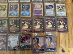 Pokemon Card Bundle Holo Rare Pikachu Charizard - Image 5
