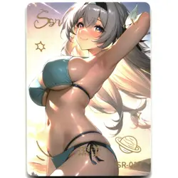 Goddess Story Beautiful Figure Anime Waifu Card Bronya Zaychik Honkai SSR-017 - Image 1