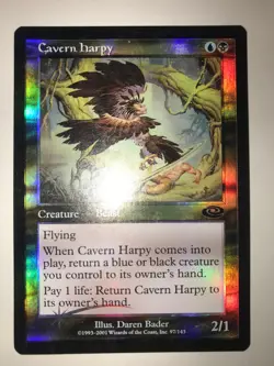 Cavern Harpy FOIL [Planeshift] Mtg Magic - Image 1
