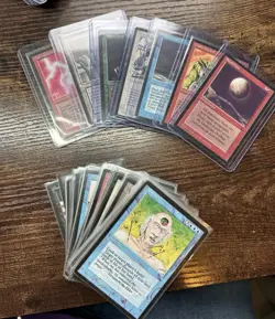 MTG The Dark 1994 Complete Set 119/119 Blood Moon City of Shadows Goblin Wizard - Image 1