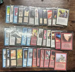 MTG The Dark 1994 Complete Set 119/119 Blood Moon City of Shadows Goblin Wizard - Image 4