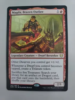 MTG Magda, Brazen Outlaw Kaldheim Regular Rare - Image 1